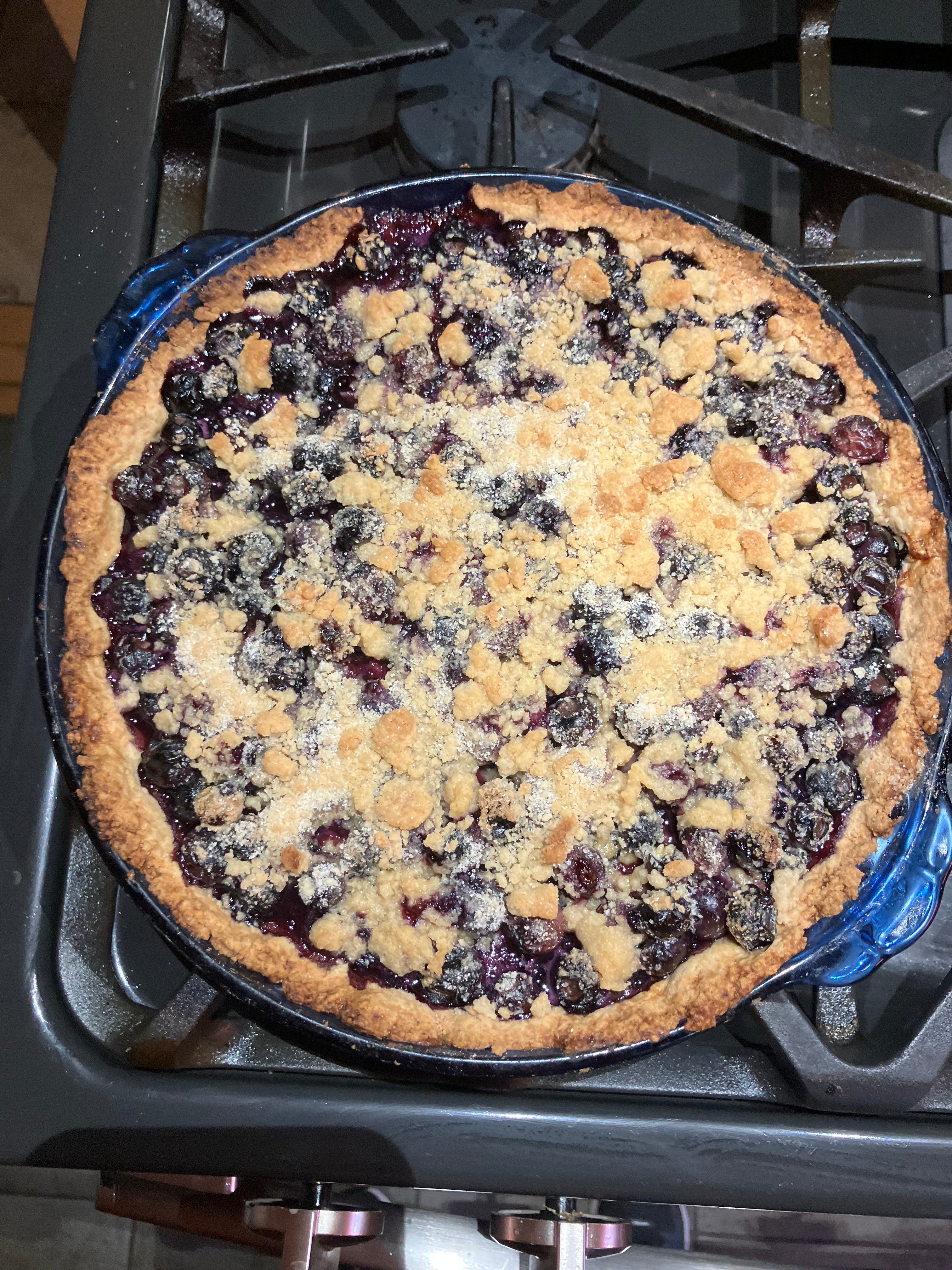 Blueberry Pie with no roll crust – Unger Farms